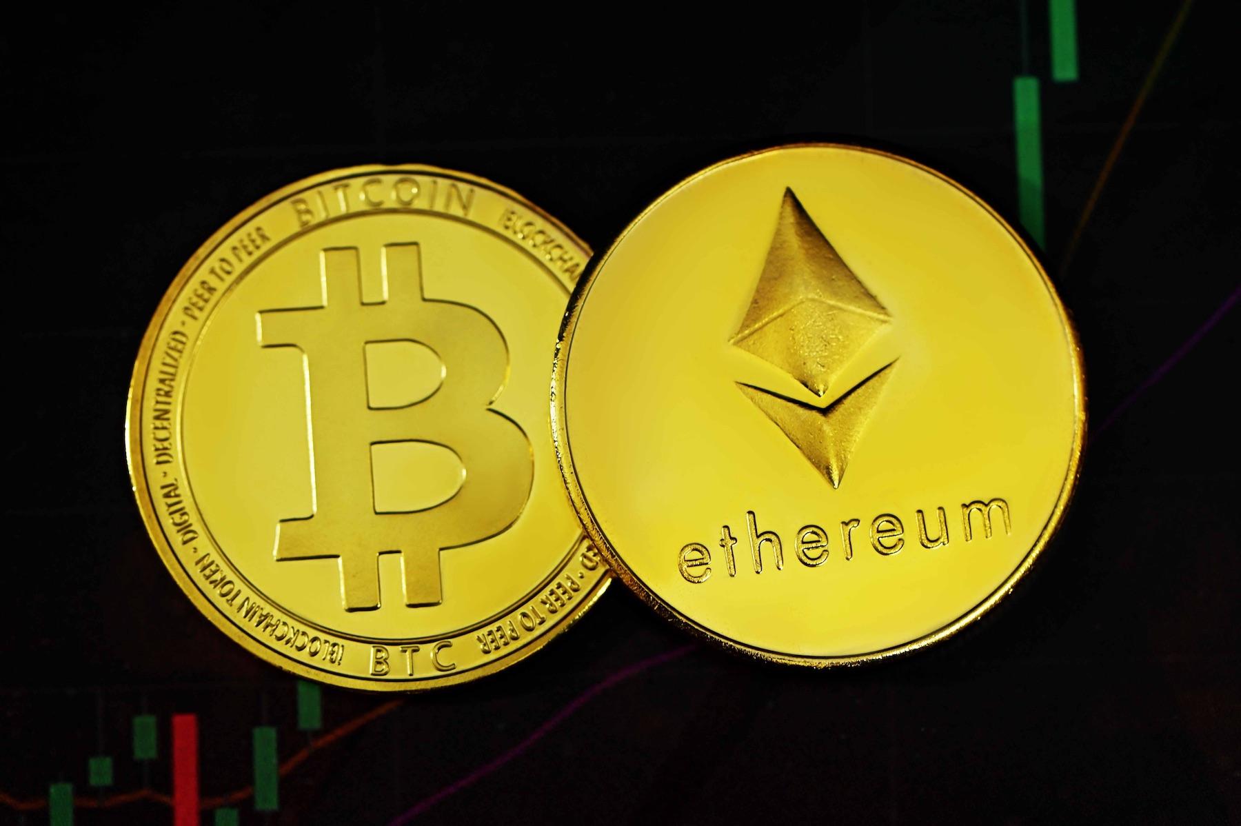 Bitcoin and ethereum